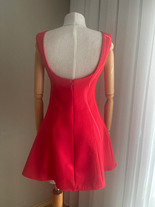 Zarif Kırmızı Mini Elbise | Özel Gün ve Davetler İçin Mükemmel