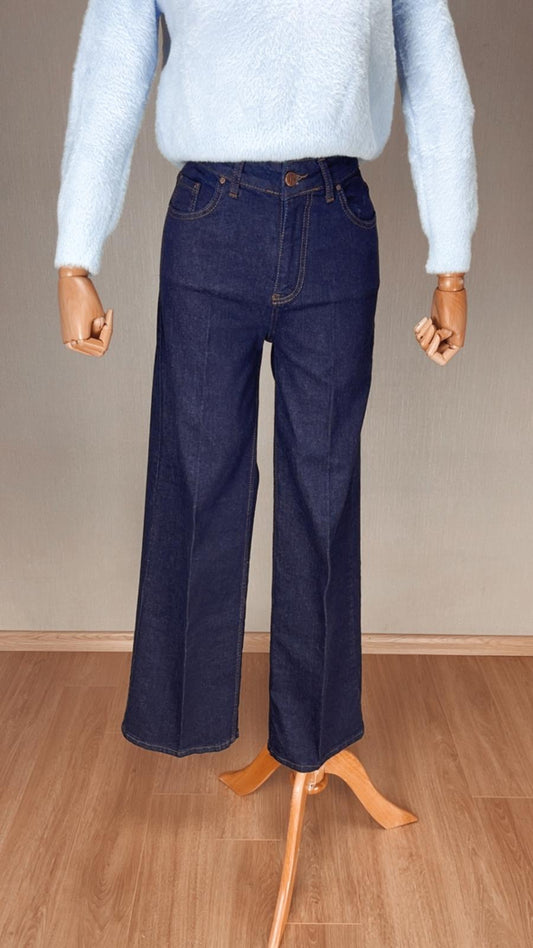 Yüksek Bel İspanyol Paça Jean | Retro Jean Modernize Edildi