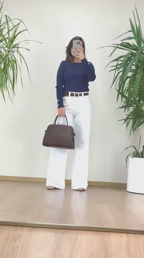 Sezonun Favorisi: Beyaz Wide Leg Jean | Modern Denim Şıklığı